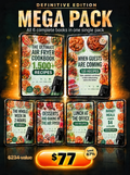 The Happy Fryer Mega Pack: all 6 complete books for $77