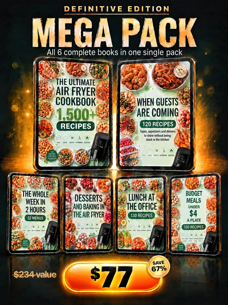 The Happy Fryer Mega Pack: all 6 complete books for $77