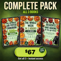 The Happy Fryer Pack: all three digital books for $67